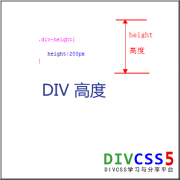 div高度设置 DIV 高度篇