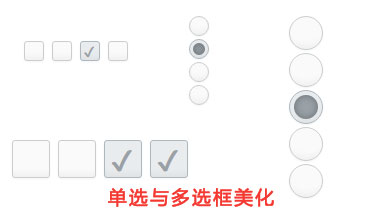 纯CSS3多选框复选框checkbox与单选框radio美化模块
