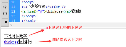 教您用css怎么取消(去掉)下划线